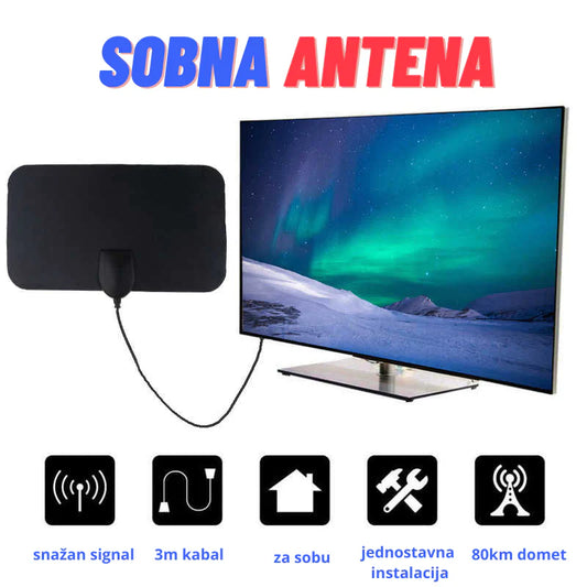 DIGITALNA TV SOBNA ANTENA